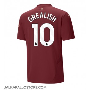 Manchester City Jack Grealish #10 Kolmaspaita 2024-25 Lyhythihainen